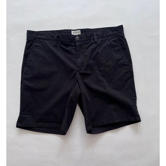 Open Edit Other - Open Edit Mens Bermuda Shorts Black Flat Front Size W36